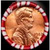 Image 2 : Shotgun Lincoln 1c roll, 1982-d 50 pcs Original Bank Wrapper.