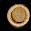Image 2 : Mixed small cents 1c orig shotgun roll, 1918-d Wheat Cent, 1897 Indian Cent other end, Brinks Wrappe