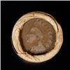 Image 3 : Mixed small cents 1c orig shotgun roll, 1918-d Wheat Cent, 1897 Indian Cent other end, Brinks Wrappe