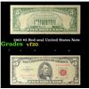 Image 1 : 1963 $5 Red seal United States Note Grades vf, very fine