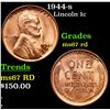 1944-s Lincoln Cent 1c Grades GEM++ Unc RD