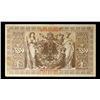 Image 3 : 1910 Imperial Germany 1,000 mark Note P# 44B Grades Choice AU/BU Slider