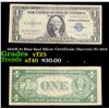 1935E $1 Blue Seal Silver Certificate (Narrow) Fr-1614 Grades vf+