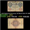 Image 1 : 1914 Imperial Germany 20 Mark Note P# 46B Grades vf+
