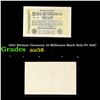 Image 1 : 1923 Weimar Germany 10 Millionen Mark Note P# 106C Grades Choice AU/BU Slider