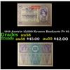 1919 Austria 10,000 Kronen Banknote P# 65 Grades Choice AU/BU Slider