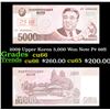 2009 Upper Korea 5,000 Won Note P# 66S Grades Gem+ CU