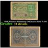 1919 Weimar Germany 50 Mark Note P: 66 Grades vf details