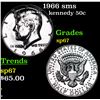 1966 sms Kennedy Half Dollar 50c Grades sp67