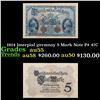 Image 1 : 1914 Imperial Germany 5 Mark Note P# 47C Grades Choice AU