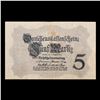 Image 3 : 1914 Imperial Germany 5 Mark Note P# 47C Grades Choice AU