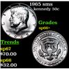 1965 sms Kennedy Half Dollar 50c Grades sp66+
