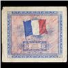 Image 2 : 1944 France 2 Franc Note (WW2 Allied Currency) P# 114B Grades vf+