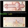 1986-1991 Canada 2 Dollars Banknote P# 94b, Sig. Thiessen & Crow Grades Select CU