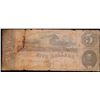 Image 2 : 1864 $5 Confederate Note, T69 Grades f, fine