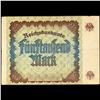 Image 3 : 1922 Weimar Germany 5,000 Mark Note P# 81D Grades vf+