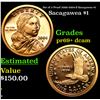 Proof Set of 5 Proof 2000-2004-S Sacagawea $1 Sacagawea Dollar $1 Grades GEM++ Proof Deep Cameo