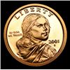 Image 8 : Proof Set of 5 Proof 2000-2004-S Sacagawea $1 Sacagawea Dollar $1 Grades GEM++ Proof Deep Cameo