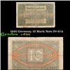 1920 Germany 10 Mark Note P# 67A Grades vf, very fine