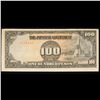 Image 2 : 1942 Philippines Under Japanese (JIM) Occupation 100 Pesos Note P# 112A Grades Select CU