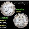 1943 Great britain Sixpence  K: 852 Grades GEM Unc