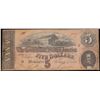 Image 2 : 1864 $5 Confederate Note, T69 Grades vf+