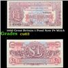 1950 Great Britain 1 Pond Note P# M22A Grades Select CU