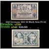1915 Germany 1915 20 Mark Note P# 63 Grades vf++