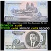 2006 Upper Korea 1000 Won Banknote P# 45b Grades Gem+ CU