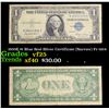 1935E $1 Blue Seal Silver Certificate (Narrow) Fr-1614 Grades vf+