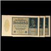 Image 2 : Set of 3 1922 Weimar Germany 10,000 Mark Vampire Notes  P# 71 Grades CU