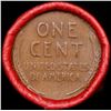 Image 3 : Mixed small cents 1c orig shotgun roll, 1903 Indian Cent,  Lincoln Cent other end, Coca-Cola Brandt 