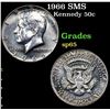 1966 SMS Kennedy Half Dollar 50c Grades sp65