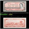 1972-1973 (1954 Issue) Canada 2 Dollars Banknote P# 76c, Sig. Bouey & Rasminsky Grades vf+