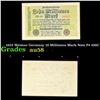 1923 Weimar Germany 10 Millionen Mark Note P# 106C Grades Choice AU/BU Slider