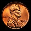 Image 2 : 1958-p Lincoln Cent 1c Grades GEM++ Unc RD