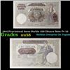 1941 Provisional Issue Serbia 100 Dinara Note P# 23 Grades Choice AU/BU Slider