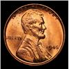 Image 2 : 1945-p Lincoln Cent 1c Grades GEM+ Unc RD
