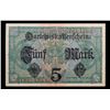 Image 3 : 1917 Imperial Germany 5 Mark Note P# 56B Grades Select AU