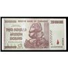 Image 1 : 2008 Zimbabwe 200 Million Dollar Notes P: 81B Grades Select AU