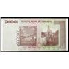 Image 2 : 2008 Zimbabwe 200 Million Dollar Notes P: 81B Grades Select AU