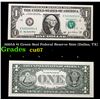 2003A $1 Green Seal Federal Reserve Note (Dallas, TX) Grades Gem++ CU