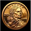 Image 10 : Proof Set of 5 Proof 2000-2004-S Sacagawea $1 Sacagawea Dollar $1 Grades GEM++ Proof Deep Cameo