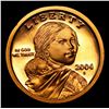 Image 2 : Proof Set of 5 Proof 2000-2004-S Sacagawea $1 Sacagawea Dollar $1 Grades GEM++ Proof Deep Cameo
