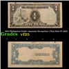 Image 1 : 1943 Philippines Under Japanese Occupation 1 Peso Note P# 109A Grades vf+