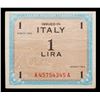 Image 2 : 1943 Italy Under Allied Occupation 1 Lire Note P# M10B Grades Choice AU