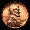 Image 2 : 1957-p Lincoln Cent 1c Grades GEM+ Unc RD