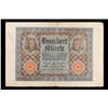Image 2 : 1920 Weimar Germany 100 Mark Note P# 69A Grades vf++
