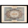 Image 3 : 1920 Weimar Germany 100 Mark Note P# 69A Grades vf++