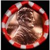Image 2 : Shotgun Lincoln 1c roll, 2017-d 50 pcs Bank Wrapper.